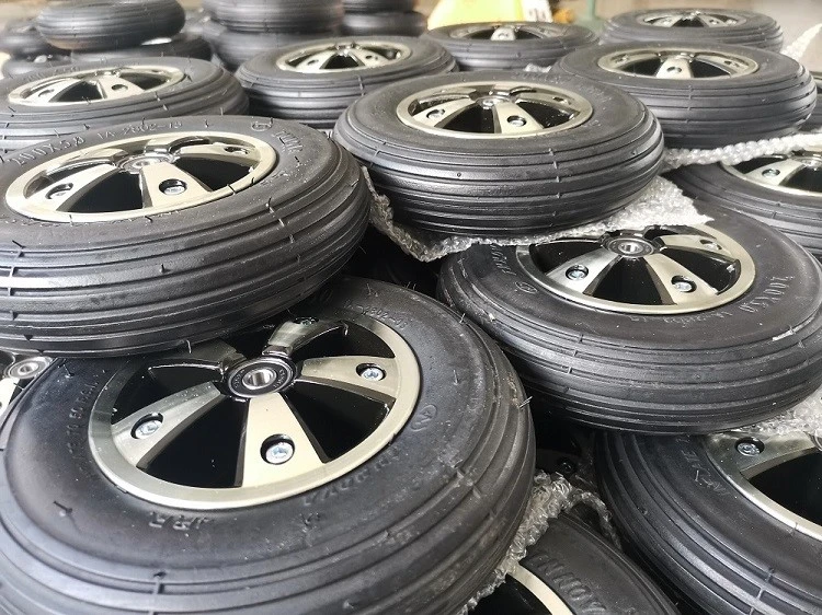 8 inch solid wheels